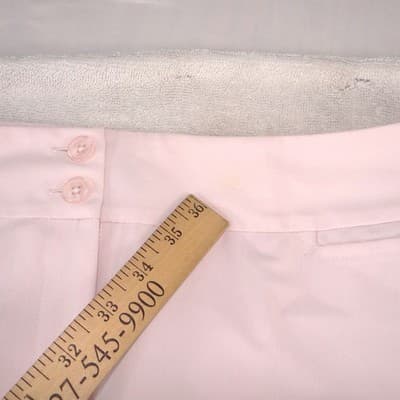 Ann Taylor Womens Light Pink Wide Leg Dress Pants Trousers Size 10 Office Career - Thumbnail 4