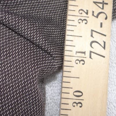Worthington Curvy Fit Straight Leg Dress Pants Brown Textured Trousers Womens 4 - Thumbnail 5