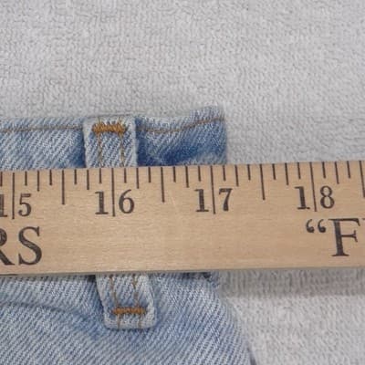 Vintage Levis Orange Tag Jeans Mens 36x34 Light Wash Straight Leg Made in USA - Thumbnail 10