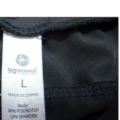 90 Degree By Reflex Black Jogger Pants Womens Size L Athletic Casual Athleisure - Thumbnail 2