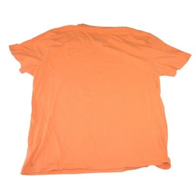 Nautica Sailing Graphic T-Shirt Mens XL Orange Coast to Coast Cotton Crewneck - Thumbnail 3