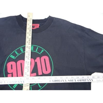 Beverly Hills 90210 Television City Black T Shirt XL Graphic Tee - Thumbnail 5