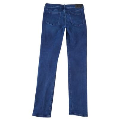 Express Skinny Mens Jeans 32x34 Dark Blue Denim Stretch Casual Pants - Thumbnail 5