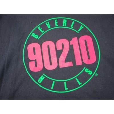 Beverly Hills 90210 Television City Black T Shirt XL Graphic Tee - Thumbnail 3