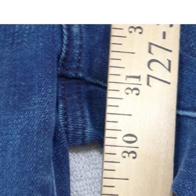Express Skinny Mens Jeans 32x34 Dark Blue Denim Stretch Casual Pants - Thumbnail 7