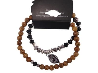 Paparazzi Double Layered Beaded Bracelet Set - Thumbnail 2