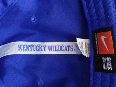 Nike Kentucky Wildcats Cap - Royal Blue Baseball Hat - Thumbnail 3