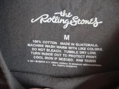 The Rolling Stones Graphic T-Shirt - Vintage Style - Thumbnail 2