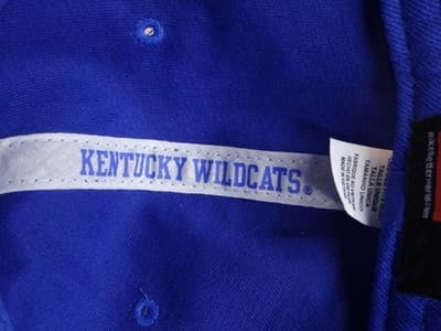 Nike Kentucky Wildcats Cap - Royal Blue Baseball Hat - Thumbnail 5