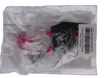 Paparazzi Belle of the Ball Pink Necklace and Earring Set - Thumbnail 3