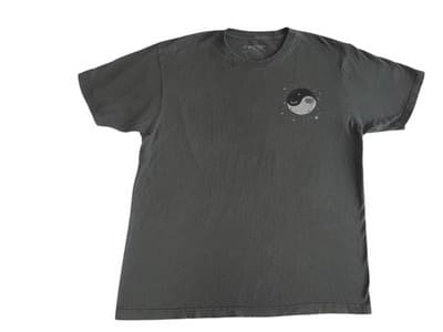 Heavily Meditated Yin Yang Graphic T-Shirt - In Your Face Apparel - Thumbnail 2
