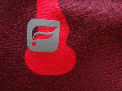 Fabletics Red Patterned Leggings - Stylish & Comfortable - Thumbnail 4