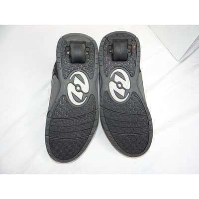 Heelys Youth Style 7097 Black Grey Skate Shoes with Wheels Size 5 Women - Read - Thumbnail 7