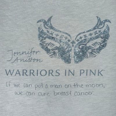 Alternative Warriors in Pink Jennifer Aniston Moon Space Graphic T Shirt Size L - Thumbnail 11