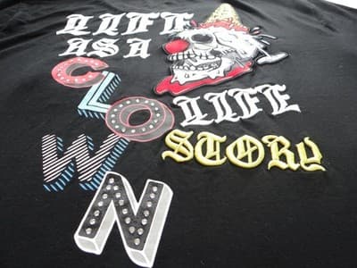 BKYS Black Clown Life Graphic Tee - Thumbnail 3