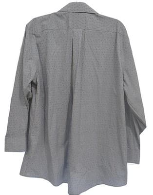 Stafford Men's Travel Shirt - Easy-Care Broadcloth - Size 17 - Thumbnail 2