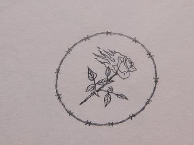 Billabong Graphic Tee - Rose Design - Thumbnail 4