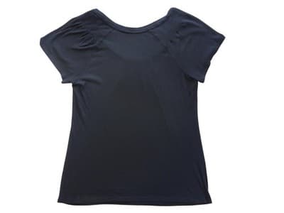 Mossimo Women's Black XS Short Sleeve Top - Thumbnail 2