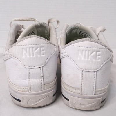 Nike Sport Shoes DH3161 101 White Lace Up Sneakers Youth Size 6.5 - Thumbnail 8