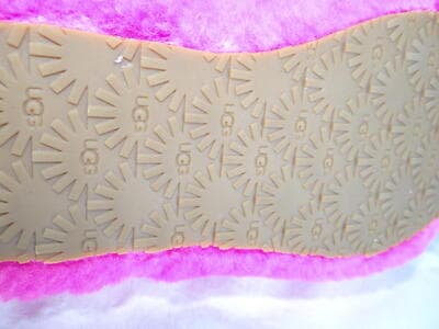 UGG Girl's Cozy Fuzzy Pink Slippers - ALTERED - Thumbnail 9