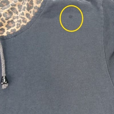 Vintage ENZL Women's Black Leopard Collar Mock Neck Long Sleeve Animal Detail - Thumbnail 10