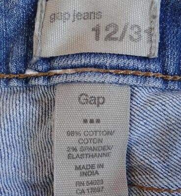 Gap Women's Light Blue Denim Shorts - Size 12/31 - Thumbnail 3