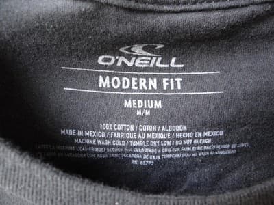 O'Neill Modern Fit Graphic Tee - Black - Medium - Thumbnail 3