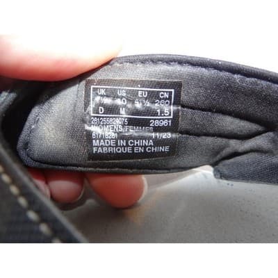 Clarks Womens Flip Flop Sandals Black White Comfort Thong Size 10 - Thumbnail 2