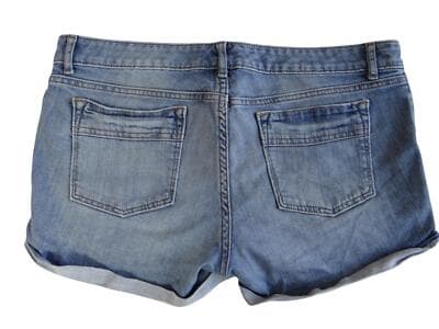 Gap Women's Light Blue Denim Shorts - Size 12/31 - Thumbnail 2