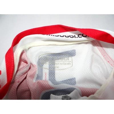 SUGOI Men's Cycling Jersey Short Sleeve Red White Cynergy Cycles Performance Fit - Thumbnail 2