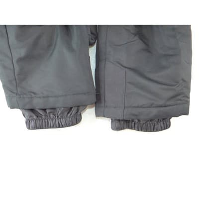 Swiss Tech Black Insulated Snow Bibs Girls Size L 10-12 Ski Overalls Pants - Thumbnail 5