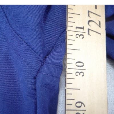 Greys Anatomy by Barco Royal Blue Scrub Pants Small Elastic Drawstring - Thumbnail 6
