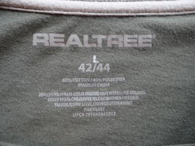 Realtree Long Sleeve Performance Shirt - Large - Thumbnail 4