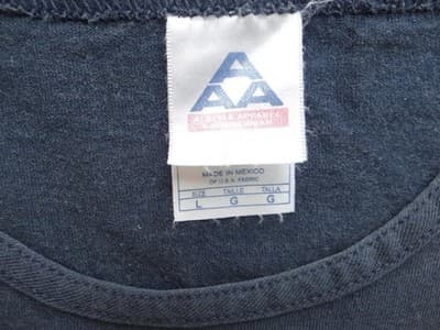 Vintage Mens Navy Blue Volleyball Graphic Tank Top Sleeveless Shirt L - Thumbnail 4