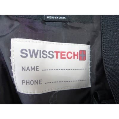 Swiss Tech Black Insulated Snow Bibs Girls Size L 10-12 Ski Overalls Pants - Thumbnail 4