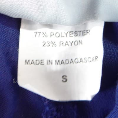 Greys Anatomy by Barco Royal Blue Scrub Pants Small Elastic Drawstring - Thumbnail 3