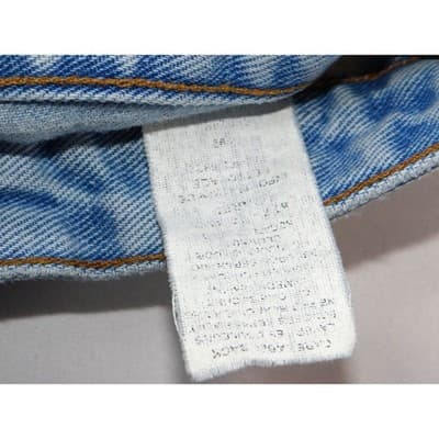 Vintage Y2K Tommy Hilfiger Light Wash Denim High Waisted Shorts Womens Size 8 - Thumbnail 3
