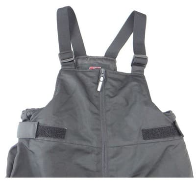 Swiss Tech Black Insulated Snow Bibs Girls Size L 10-12 Ski Overalls Pants - Thumbnail 6