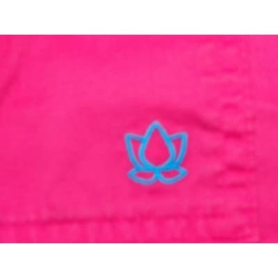 Hot Pink Scrub Pants Women's Cargo Pockets Drawstring Waist - Thumbnail 10