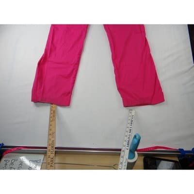 Hot Pink Scrub Pants Women's Cargo Pockets Drawstring Waist - Thumbnail 11