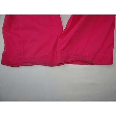 Hot Pink Scrub Pants Women's Cargo Pockets Drawstring Waist - Thumbnail 12