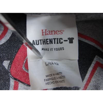 FBI Quantico Virginia Graphic T Shirt Grey Hanes Authentic Size L - Thumbnail 3