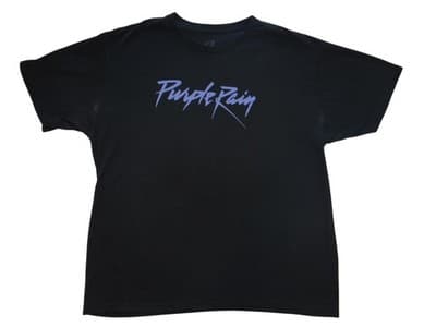 Purple Rain T-Shirt by Prince - Classic Graphic Tee