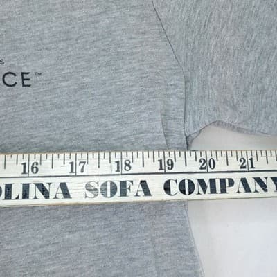 United States Space Force Logo Gray T Shirt Mens XL - Thumbnail 3