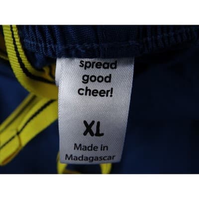 Wink Unisex Scrub Pants Navy Blue XL Flare Leg Drawstring Pockets - Thumbnail 2