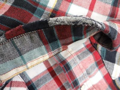 Plains Western Wear Plaid Button-Up Shirt Size Large - Thumbnail 6