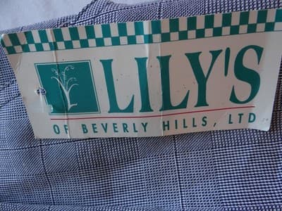 Lily's of Beverly Hills Vintage Checkered Shorts - Thumbnail 4