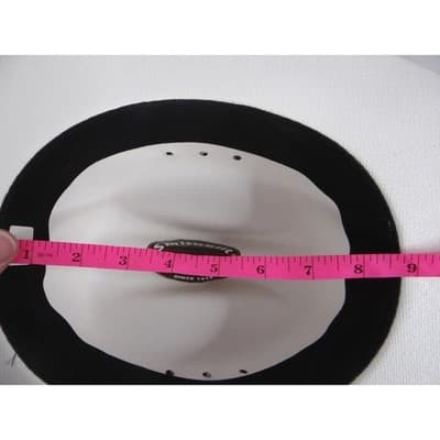 Smithbilt White Straw Cowboy Hat Cattleman Crease Wide Brim Western Hat 2182 - Thumbnail 10