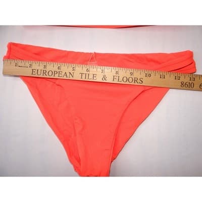 TiniBikini Coral Cutout Triangle Bikini Swimsuit Set Women Size S - Thumbnail 10