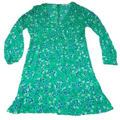 Lot of 3 Spring/Summer/Vacation Shower Occasion Floral Femme Dresses Size Medium - Thumbnail 4